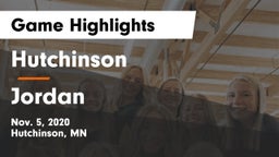 Hutchinson  vs Jordan  Game Highlights - Nov. 5, 2020