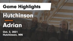 Hutchinson  vs Adrian  Game Highlights - Oct. 2, 2021