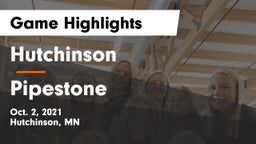 Hutchinson  vs Pipestone Game Highlights - Oct. 2, 2021