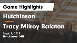 Hutchinson  vs Tracy Milroy Balaton Game Highlights - Sept. 9, 2022