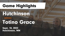 Hutchinson  vs Totino Grace Game Highlights - Sept. 10, 2022