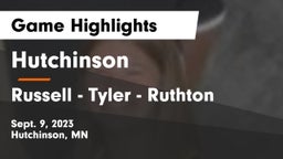 Hutchinson  vs Russell - Tyler - Ruthton Game Highlights - Sept. 9, 2023