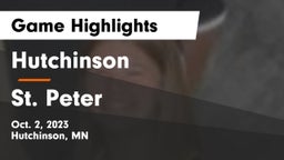 Hutchinson  vs St. Peter  Game Highlights - Oct. 2, 2023