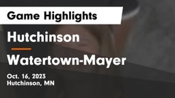 Hutchinson  vs Watertown-Mayer  Game Highlights - Oct. 16, 2023