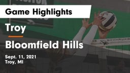Troy  vs Bloomfield Hills  Game Highlights - Sept. 11, 2021