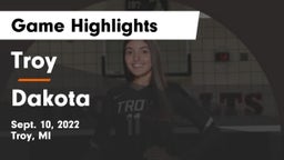 Troy  vs Dakota  Game Highlights - Sept. 10, 2022