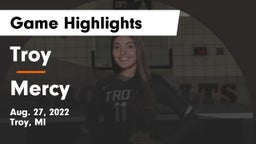 Troy  vs Mercy   Game Highlights - Aug. 27, 2022