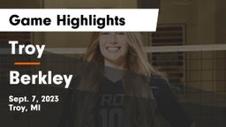 Troy  vs Berkley  Game Highlights - Sept. 7, 2023