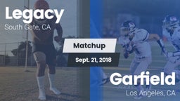 Matchup: Legacy  vs. Garfield  2018