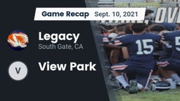 Recap: Legacy  vs. View Park 2021