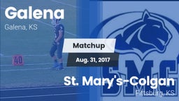 Matchup: Galena  vs. St. Mary's-Colgan  2017