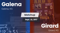 Matchup: Galena  vs. Girard  2017