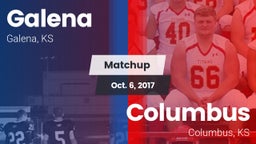 Matchup: Galena  vs. Columbus  2017