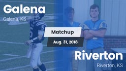 Matchup: Galena  vs. Riverton  2018