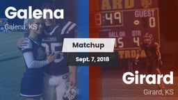 Matchup: Galena  vs. Girard  2018