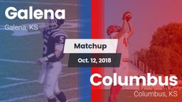 Matchup: Galena  vs. Columbus  2018