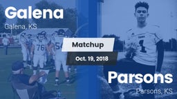 Matchup: Galena  vs. Parsons  2018