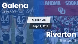 Matchup: Galena  vs. Riverton  2019