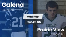 Matchup: Galena  vs. Prairie View  2019