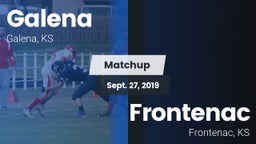 Matchup: Galena  vs. Frontenac  2019