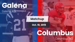 Matchup: Galena  vs. Columbus  2019