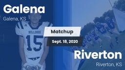 Matchup: Galena  vs. Riverton  2020