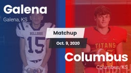 Matchup: Galena  vs. Columbus  2020