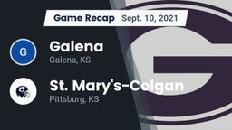 Recap: Galena  vs. St. Mary's-Colgan  2021