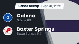 Recap: Galena  vs. Baxter Springs   2022