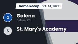 Recap: Galena  vs. St. Mary's Academy 2022