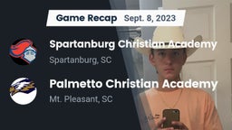 Recap: Spartanburg Christian Academy  vs. Palmetto Christian Academy  2023