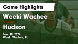 Weeki Wachee  vs Hudson  Game Highlights - Jan. 10, 2024