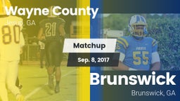Matchup: Wayne County High vs. Brunswick  2017