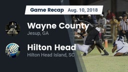 Recap: Wayne County  vs. Hilton Head  2018