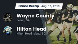 Recap: Wayne County  vs. Hilton Head  2019