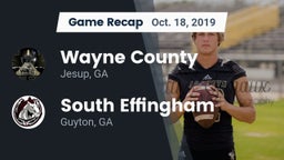 Recap: Wayne County  vs. South Effingham  2019