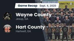 Recap: Wayne County  vs. Hart County  2020