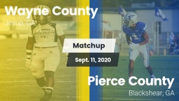 Matchup: Wayne County High vs. Pierce County  2020