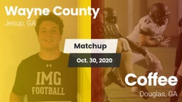 Matchup: Wayne County High vs. Coffee  2020