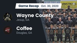 Recap: Wayne County  vs. Coffee  2020