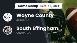 Recap: Wayne County  vs. South Effingham  2021