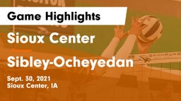 Sioux Center  vs Sibley-Ocheyedan Game Highlights - Sept. 30, 2021