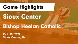 Sioux Center  vs Bishop Heelan Catholic  Game Highlights - Oct. 15, 2022