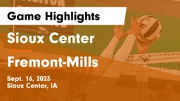 Sioux Center  vs Fremont-Mills  Game Highlights - Sept. 16, 2023