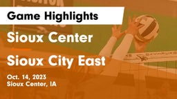 Sioux Center  vs Sioux City East  Game Highlights - Oct. 14, 2023