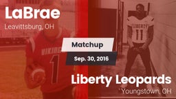 Matchup: LaBrae vs. Liberty Leopards 2016