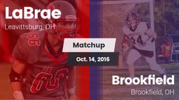 Matchup: LaBrae vs. Brookfield  2016