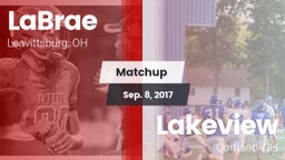 Matchup: LaBrae vs. Lakeview  2017