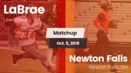 Matchup: LaBrae vs. Newton Falls  2018