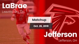 Matchup: LaBrae vs. Jefferson  2018